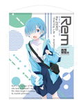 Re:ZERO -Starting Life in Another World- 100cm Wall Scroll: Rem Street Fashion Ver. (Re-run) thumbnail 1