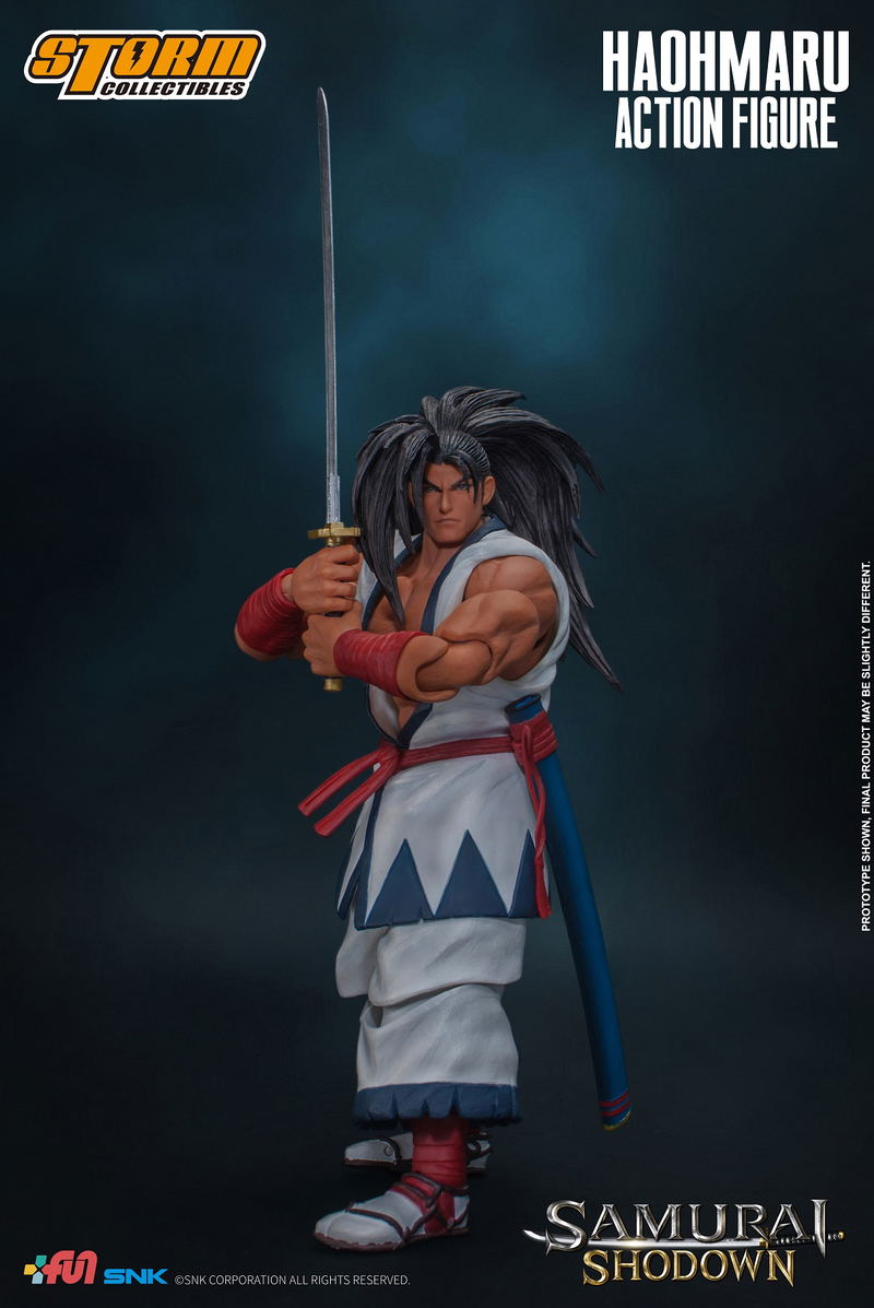 Samurai Shodown 1/12 Scale Pre-Painted Action Figure: Haohmaru image 9