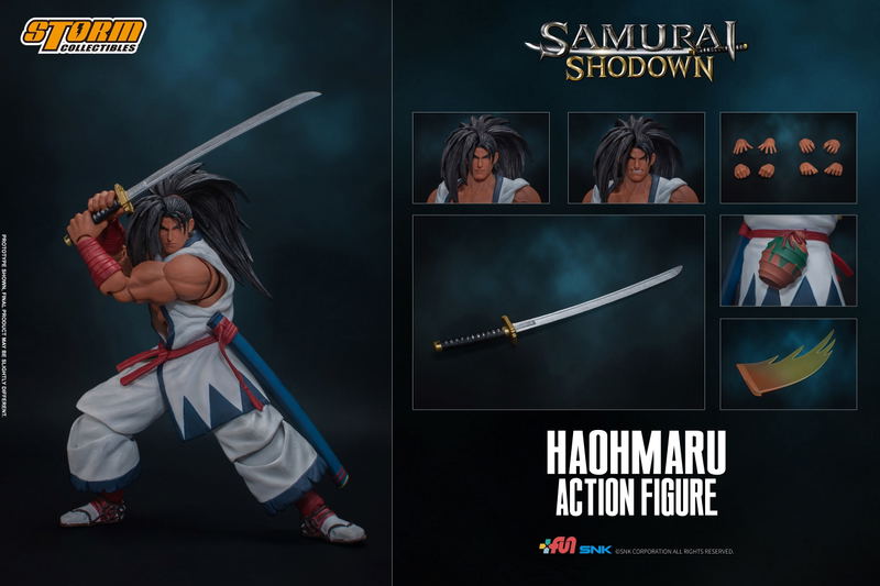 Samurai Shodown 1/12 Scale Pre-Painted Action Figure: Haohmaru image 10