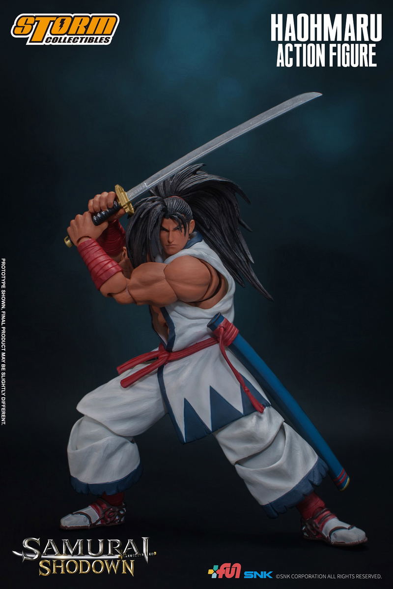 Samurai Shodown 1/12 Scale Pre-Painted Action Figure: Haohmaru image 1