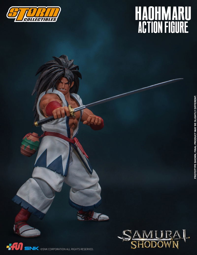 Samurai Shodown 1/12 Scale Pre-Painted Action Figure: Haohmaru image 6