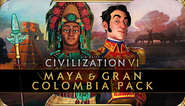 Sid Meier's Civilization VI: Maya and Gran Colombia Pack (DLC) <span class="ext" style="background-color: #B0000F; color: #FFFFFF;">DLC</span> <span class="ext" style="background-color: #2a475e; color: #FFFFFF;">STEAM</span> <span class="ext ext_digital">digital</span> image 1