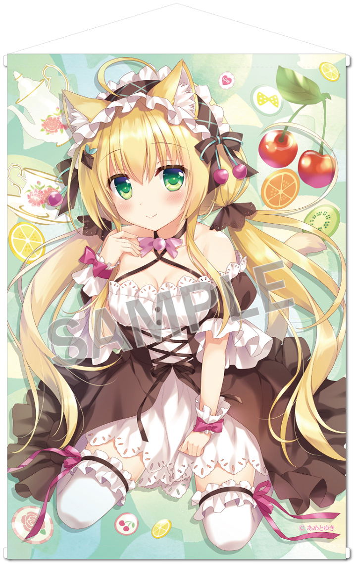 Yuki Ameto B2 Wall Scroll: Cherry Candy image 1
