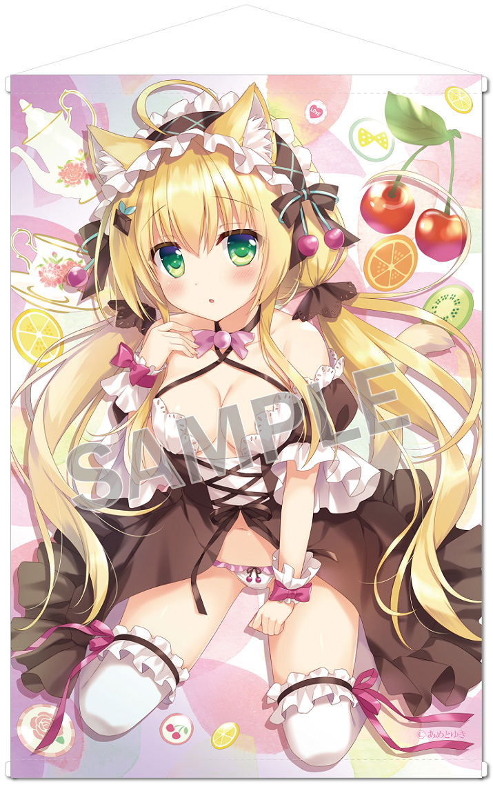 Yuki Ameto B2 Wall Scroll: Cherry Candy Extra Edition image 1