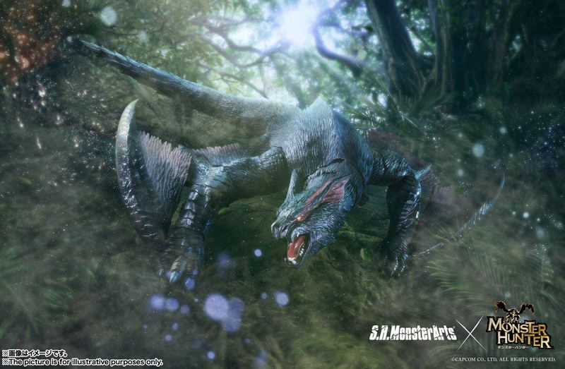 S.H.Monster Arts Monster Hunter: Nargacuga image 10