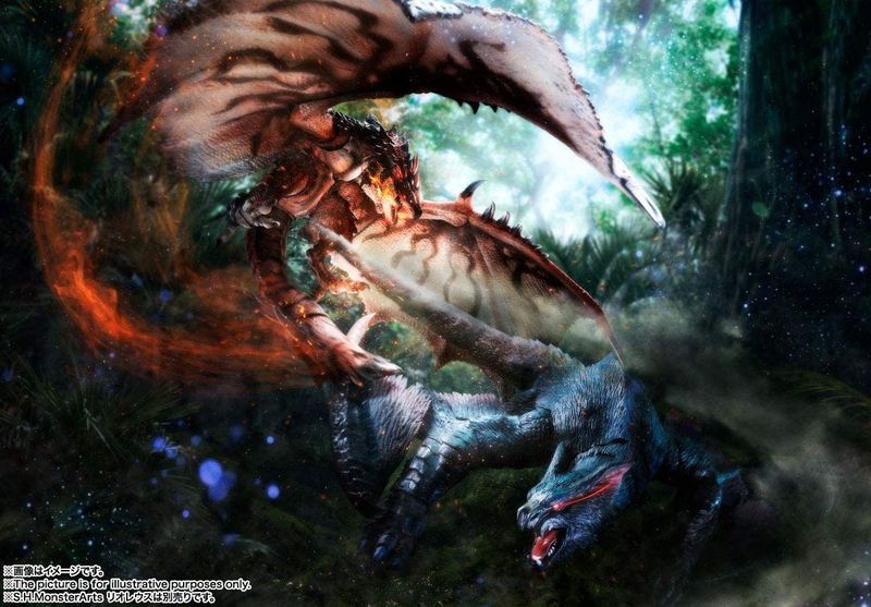 S.H.Monster Arts Monster Hunter: Nargacuga image 11