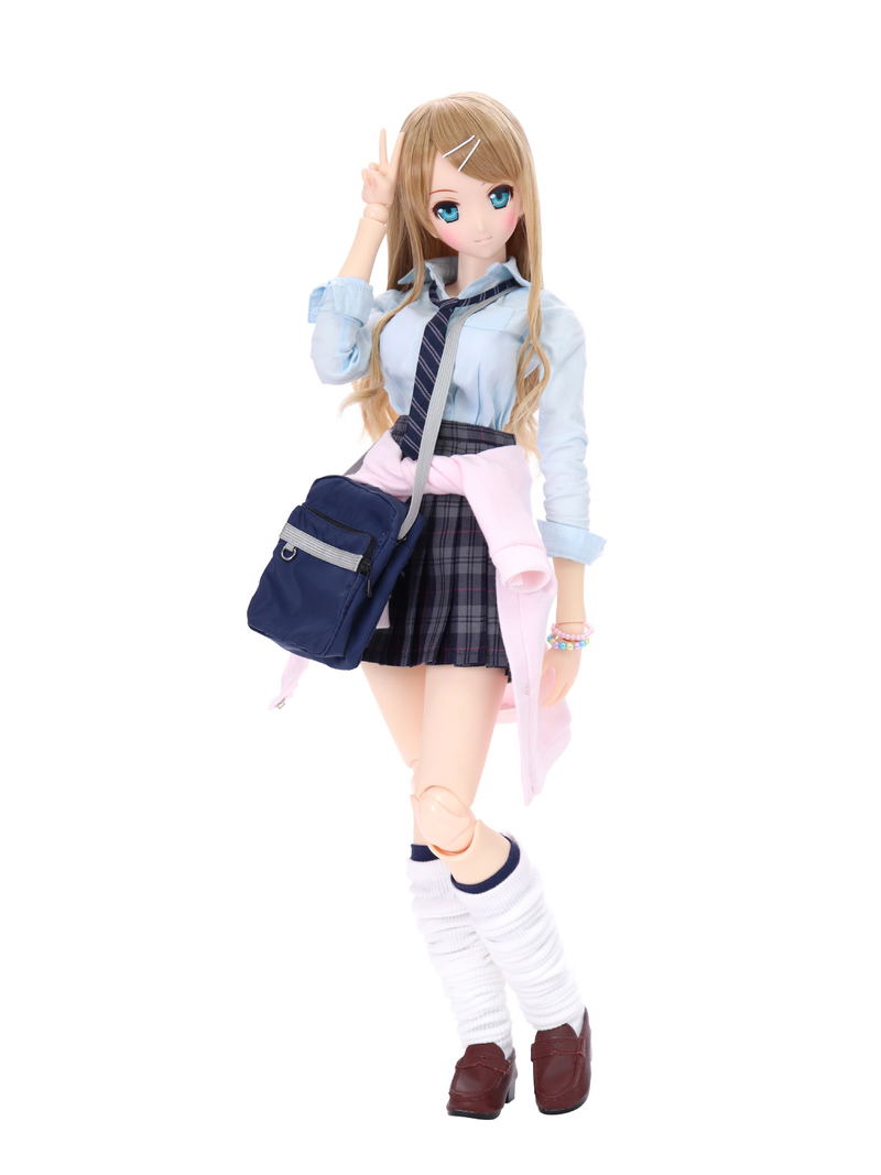 Azone Original Doll 1/3 Scale Fashion Doll: Happiness Clover Kina Kazuharu School Uniform Collection / Yui Fair Skin Little Devil Ver. image 1