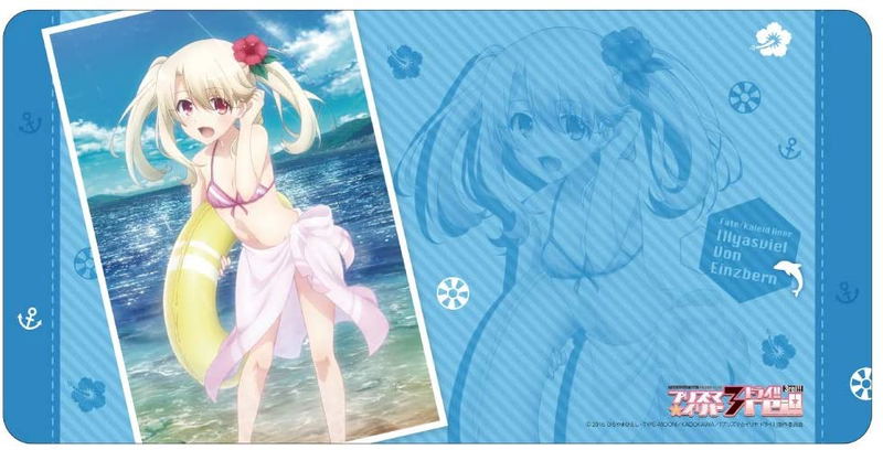 Fate/kaleid liner Prisma Illya 3rei!! Season by Season Illya -Summer- Rubber Play Mat Collection image 1