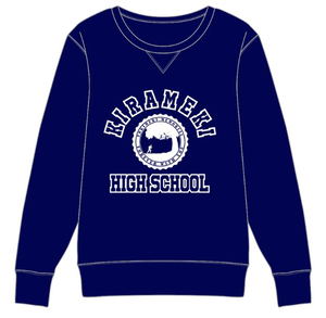 Tokimeki Memorial - Kirameki High School College Style Sweatshirt (M Size)_