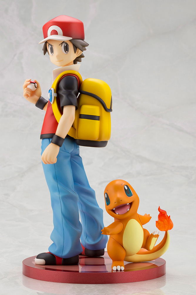 ARTFX J Pokemon Series 1/8 Scale Pre-Painted Figure: Red with Charmander image 2