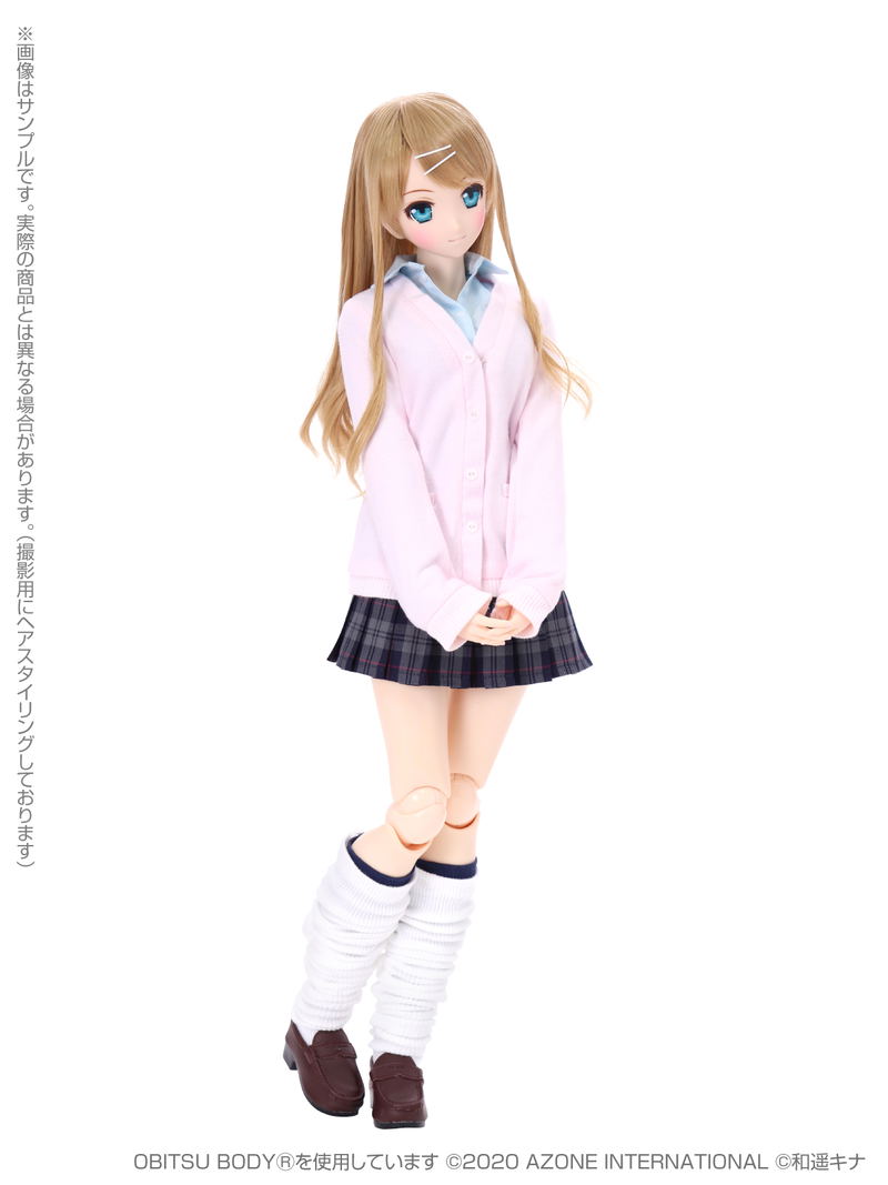Azone Original Doll 1/3 Scale Fashion Doll: Happiness Clover Kina Kazuharu School Uniform Collection / Yui Fair Skin Little Devil Ver. image 4