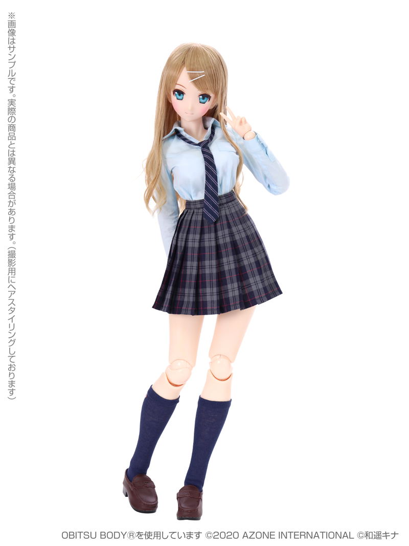 Azone Original Doll 1/3 Scale Fashion Doll: Happiness Clover Kina Kazuharu School Uniform Collection / Yui Fair Skin Little Devil Ver. image 5