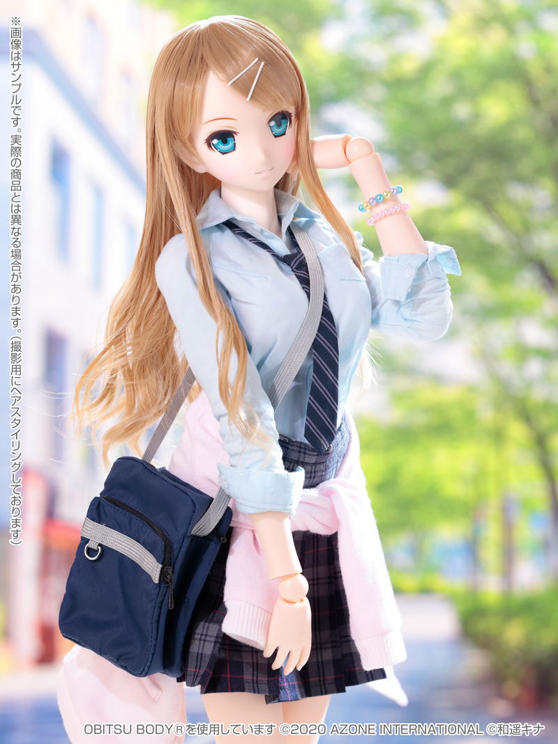 Azone Original Doll 1/3 Scale Fashion Doll: Happiness Clover Kina Kazuharu School Uniform Collection / Yui Fair Skin Little Devil Ver. image 8