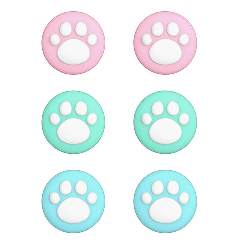 Cyber Gadget Neko-chan Analog Stick Cover for Nintendo Switch Pro-Con Plus (Pastel) image 2