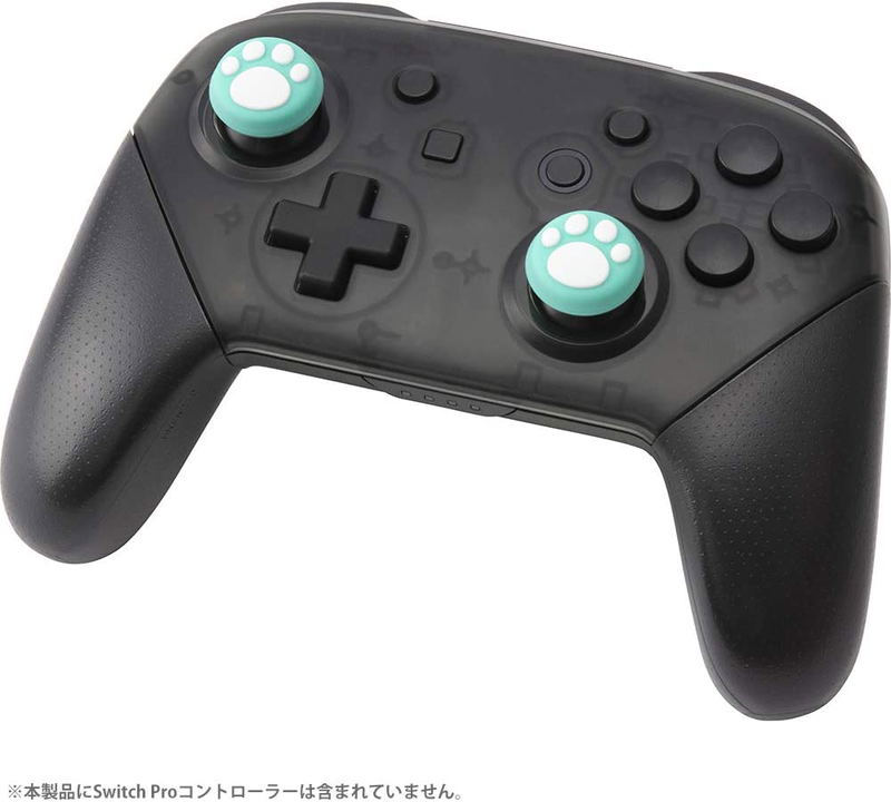 Cyber Gadget Neko-chan Analog Stick Cover for Nintendo Switch Pro-Con Plus (Pastel) image 3