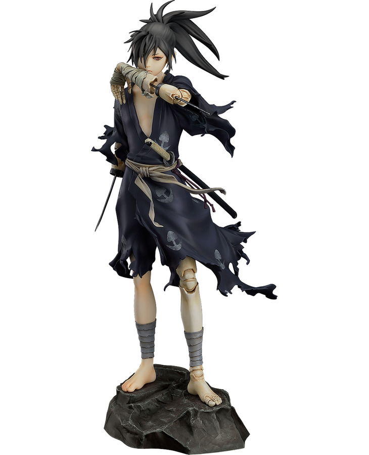 Dororo 1/7 Scale Pre-Painted Figure: Hyakkimaru feat. Sayoko Kamitsure image 1