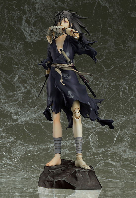 Dororo 1/7 Scale Pre-Painted Figure: Hyakkimaru feat. Sayoko Kamitsure image 3