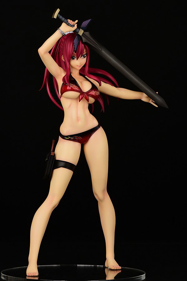 Fairy Tail 1/6 Scale Pre-Painted Figure: Erza Scarlet Swimsuit Gravure_Style Ver. Honoo (Re-run) image 18