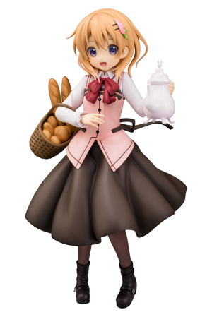 Is the Order a Rabbit?? 1/7 Scale Pre-Painted Figure: Cocoa (Cafe Style) (Re-run)_