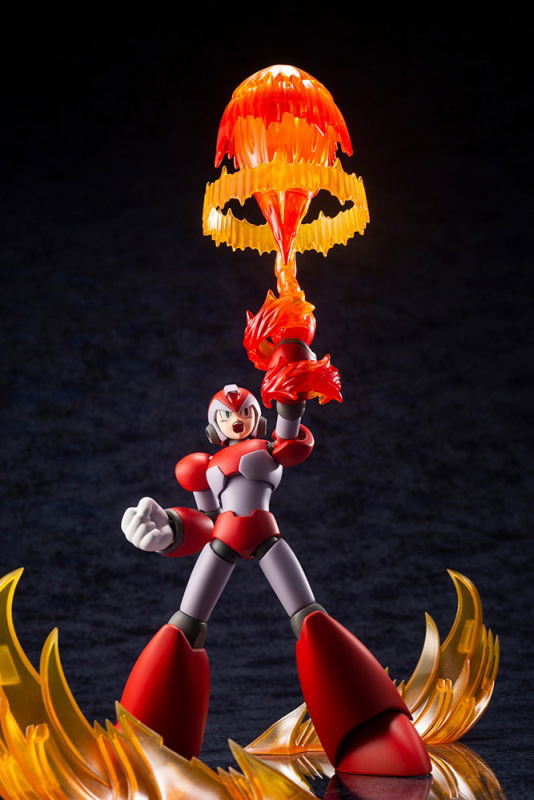 Mega Man X 1/12 Scale Plastic Model Kit: Mega Man X Rising Fire Ver. image 12