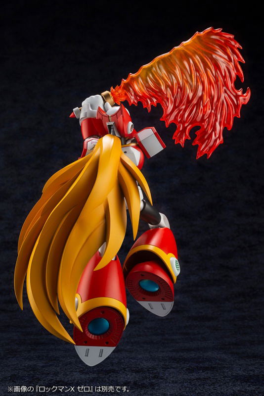 Mega Man X 1/12 Scale Plastic Model Kit: Mega Man X Rising Fire Ver. image 17