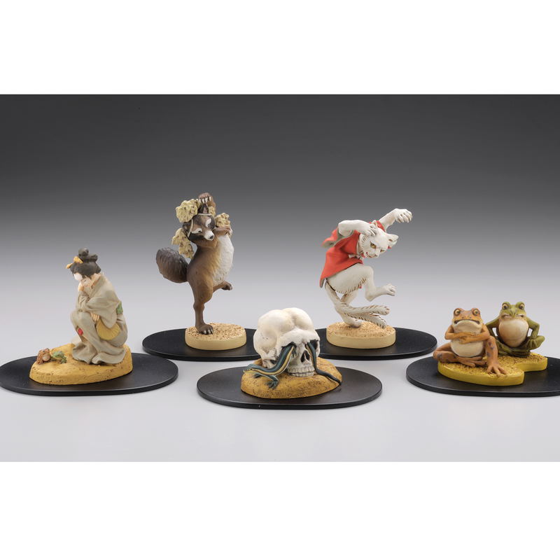 miniQ Kyosai Kawanabe Gaki Bonkei (Set of 6 pieces) image 18