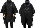Mobile Suit Gundam - Zeon Army Rain Coat Black thumbnail 1