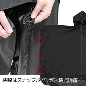 Mobile Suit Gundam - Zeon Army Rain Coat Black