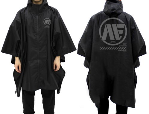 Mobile Suit Zeta Gundam - Anaheim Electronics Rain Coat Black image 1
