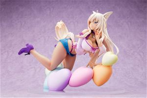 Nekopara 1/6 Scale Pre-Painted Figure: Coconut Illustration by Sayori with Stretched Denim