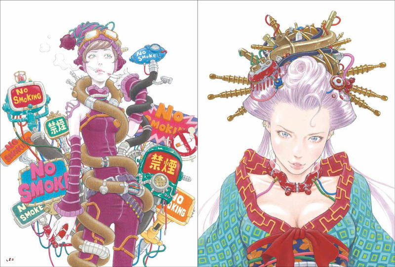 Rakugaki Note Kubonouchi Eisaku Work Compilation Book image 7