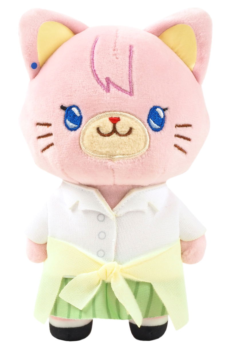The Quintessential Quintuplets with Cat Plush Key Chain with Eye Mask: Ichika Nakano image 1