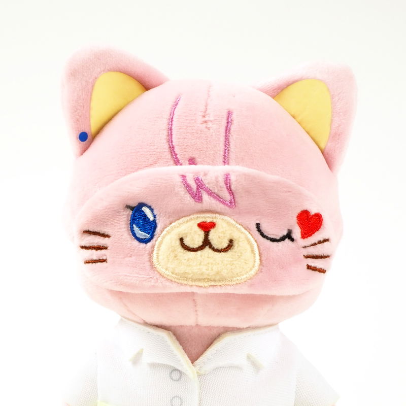 The Quintessential Quintuplets with Cat Plush Key Chain with Eye Mask: Ichika Nakano image 2