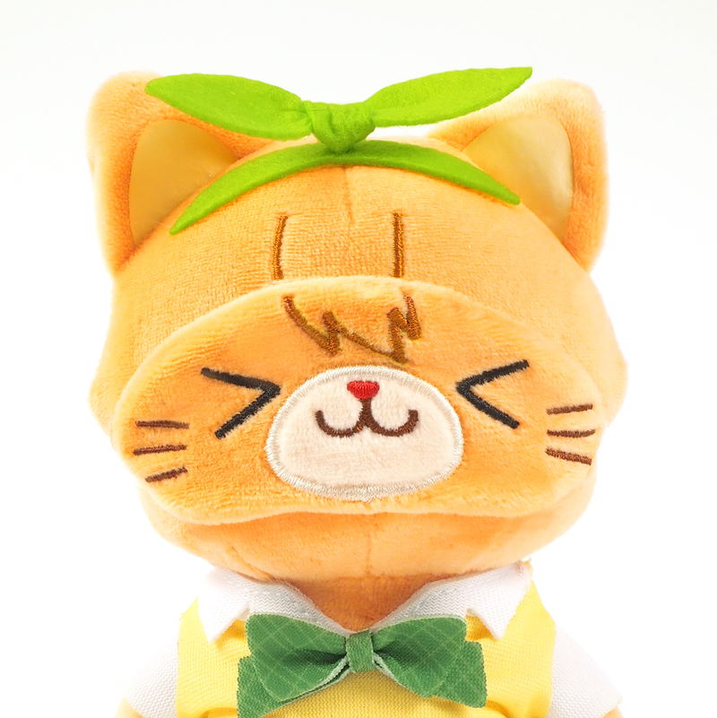 The Quintessential Quintuplets with Cat Plush Key Chain with Eye Mask: Yotsuba Nakano image 2