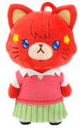 The Quintessential Quintuplets with Cat Plush Key Chain with Eye Mask: Itsuki Nakano thumbnail 1
