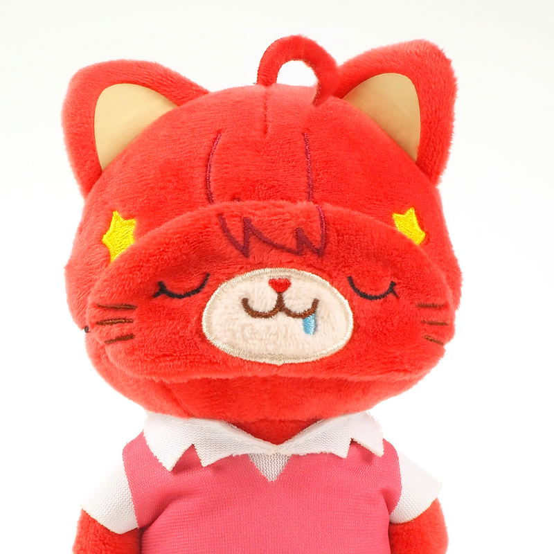 The Quintessential Quintuplets with Cat Plush Key Chain with Eye Mask: Itsuki Nakano image 2