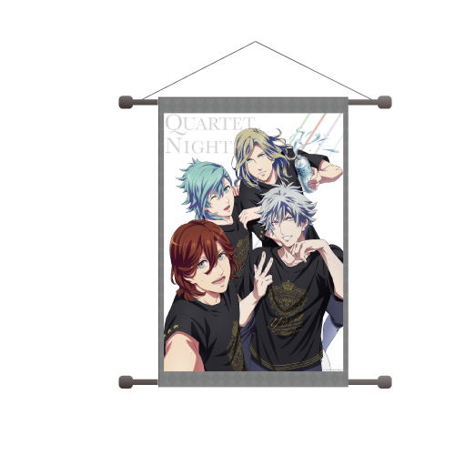 Uta no Prince-sama Maji Love Kingdom B2 Horizontal Wall Scroll: 01 Quartet Night image 1