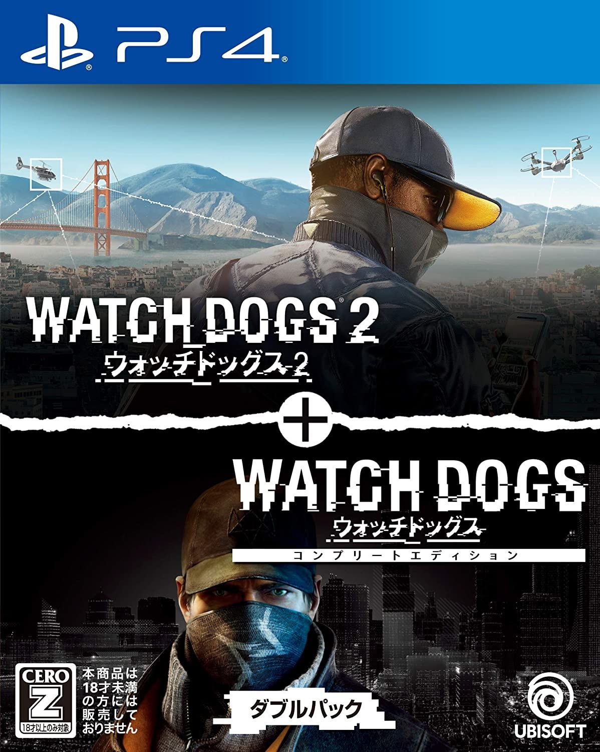 Watch Dogs 1 + 2 Double Pack for PlayStation 4