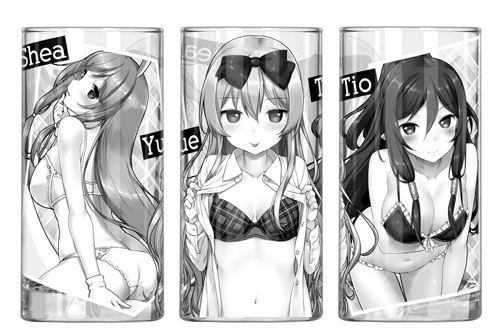 Arifureta: From Commonplace To World's Strongest - Yue, Shea, And Tio DokiDoki Glass image 1