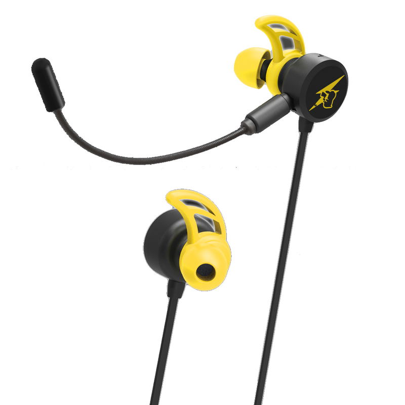 Hori Gaming Headset In-Ear for Nintendo Switch (Pikachu-COOL) image 1