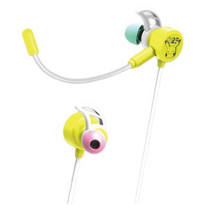 Hori Gaming Headset In-Ear for Nintendo Switch (Pikachu-POP)_