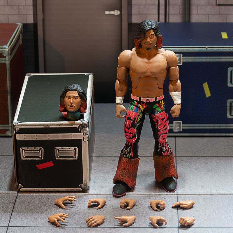 New Japan Pro-Wrestling Ultimate 7-inch Action Figure: Hiromu Takahashi image 2