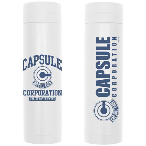 Dragon Ball Z - Capsule Corporation Thermos Bottle White image 1