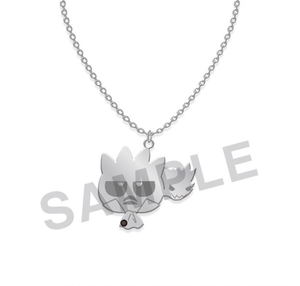 Bungo Stray Dogs x Sanrio Characters 5108 Necklace: Ryunosuke Akutagawa x Bad Badtz-Maru_