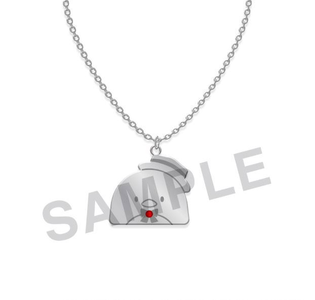 Bungo Stray Dogs x Sanrio Characters 5108 Necklace: Chuya Nakahara x Tuxedo Sam image 1