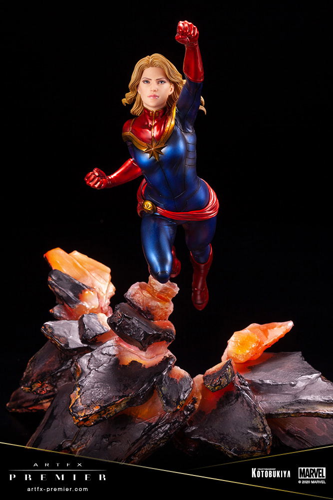 ARTFX Premier Marvel Universe 1/10 Scale Pre-Painted Figure: Captain Marvel image 12