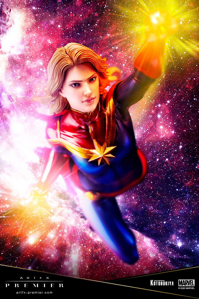 ARTFX Premier Marvel Universe 1/10 Scale Pre-Painted Figure: Captain Marvel image 2
