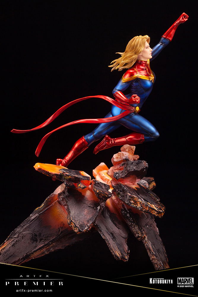 ARTFX Premier Marvel Universe 1/10 Scale Pre-Painted Figure: Captain Marvel image 8