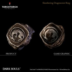 Dark Souls × TORCH TORCH Ring Collection: Slumbering Dragoncrest Ladies Ring (No. 7)_