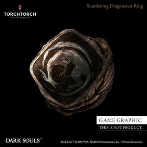 Dark Souls × TORCH TORCH Ring Collection: Slumbering Dragoncrest Ladies Ring (No. 7)_